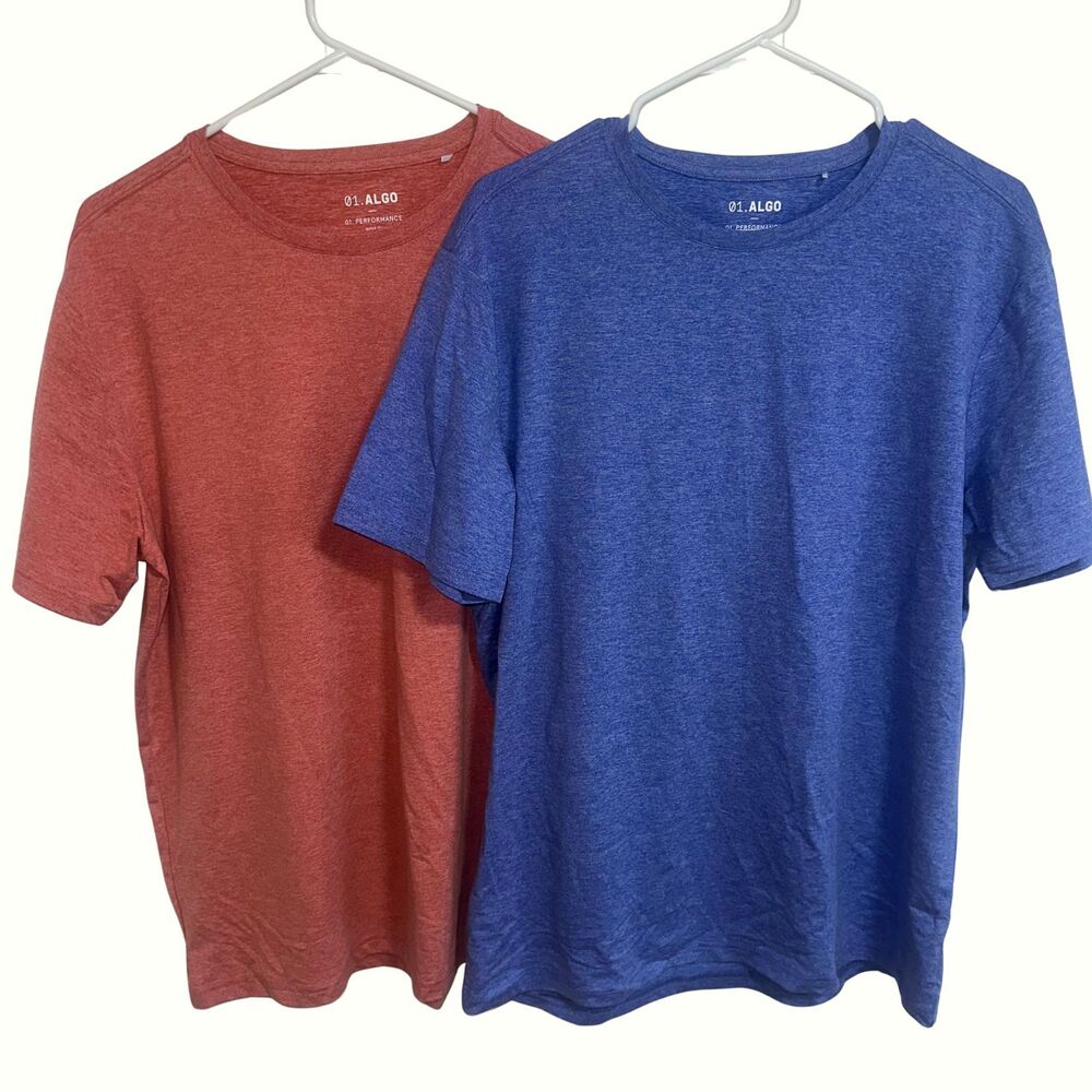 01. Algo Men’s Performance Tech T Shirt Bundle
